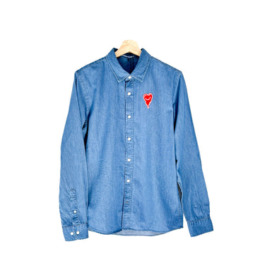 Melting Heart Indigo Blue