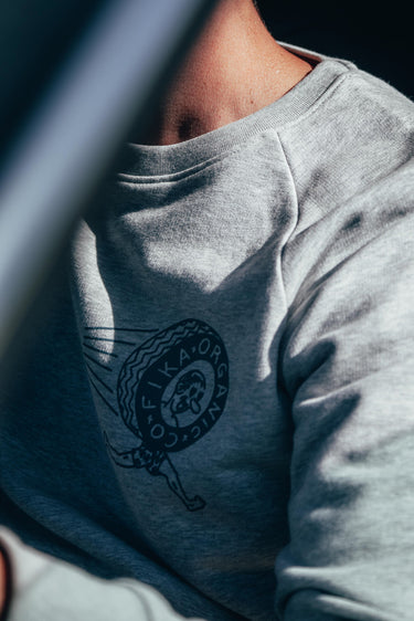Sweatshirt Gray Organic