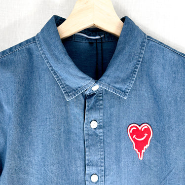Camisa Melting Heart Indigo Blue