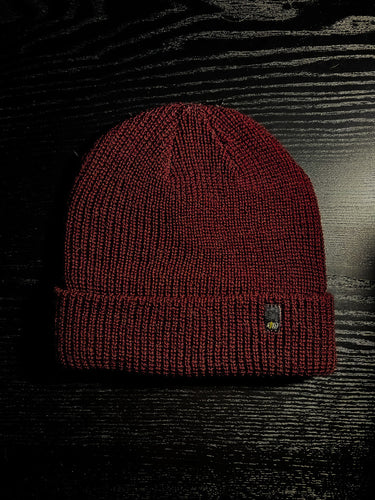 Forest Beanie Burgundy