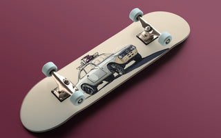 ONE of ONE ArtRide Skateboards by Fika & Co.