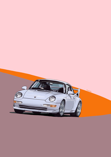 Print 911 993 Turbo