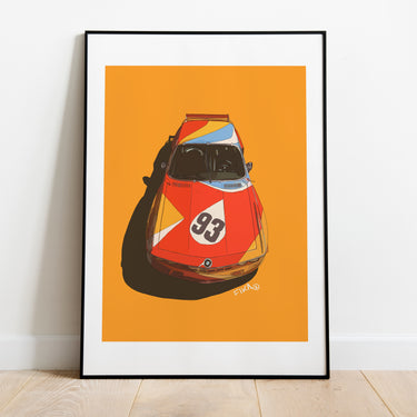 Print Racing Livery Vintage Art