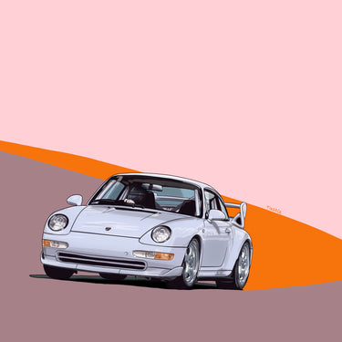 Print 911 993 Turbo