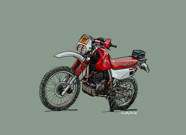 Print Classic Moto Trail