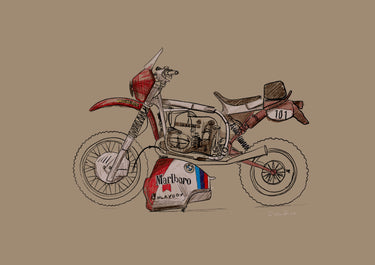 Lámina GS Dakar Edition