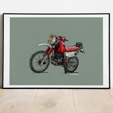 Print Classic Moto Trail