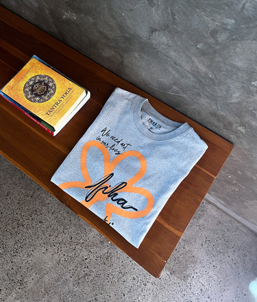 Oversize Flower Art T-shirt