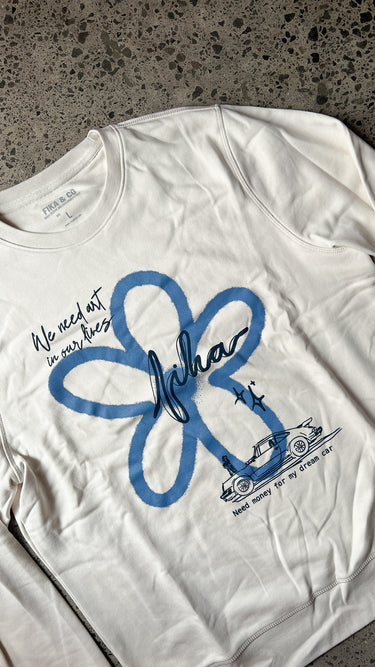 Flower Art Sweatshirt