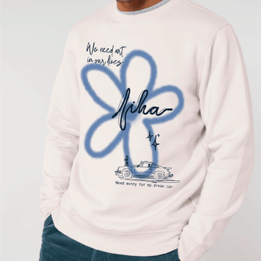 Flower Art Sweatshirt