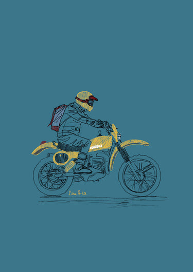 Lámina Scrambler Rider