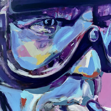 Tuxedo Steve McQueen 80x80cm