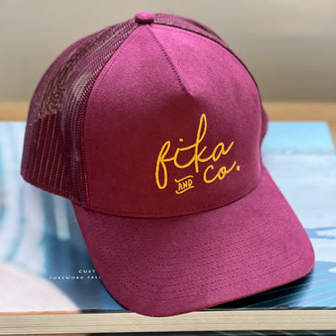 Suede Fikandco Cap