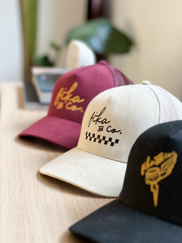 Suede Fikandco Cap