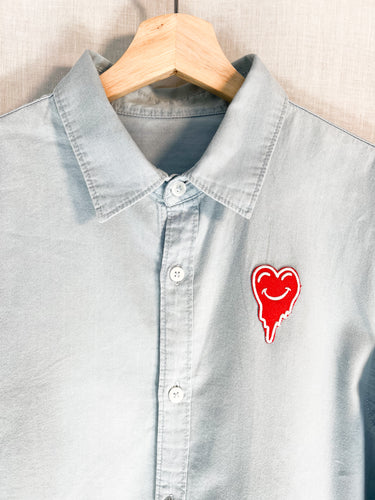Melting Heart Light Blue Shirt