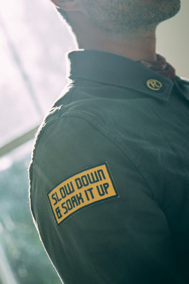 Slow Down Earth Overshirt Jacket