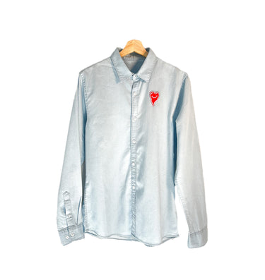 Melting Heart Light Blue Shirt
