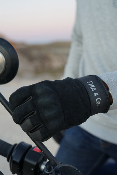 Motorcycle Leather Gloves 