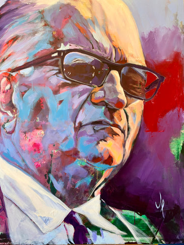 Enzo Ferrari 150x100cm
