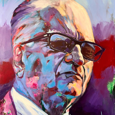 Enzo Ferrari 150x100cm
