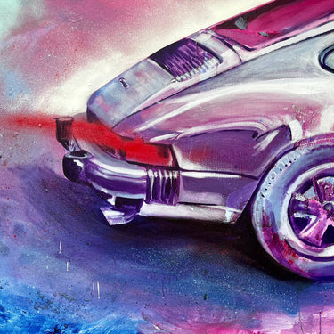 Porsche 911 Classic Tail 130x80cm