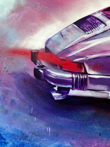 Porsche 911 Classic Tail 130x80cm