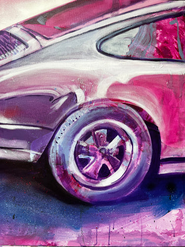 Porsche 911 Classic Tail 130x80cm
