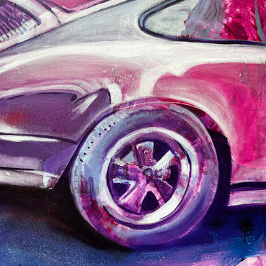 Porsche 911 Classic Tail 130x80cm