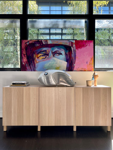 Steve McQueen Portrait 160x70cm
