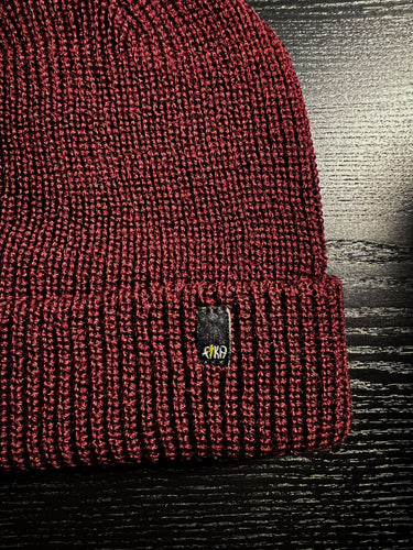 Forest Beanie Burgundy