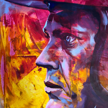 Steve McQueen 100x100cm