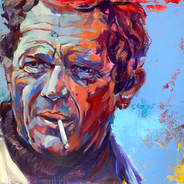 Steve McQueen 150x100cm
