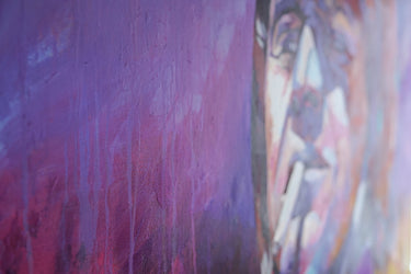 Steve McQueen Portrait 130x81 cm