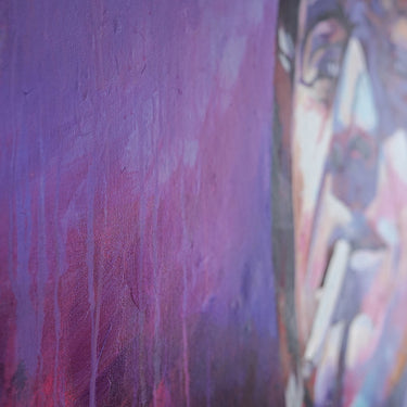 Steve McQueen Portrait 130x81 cm